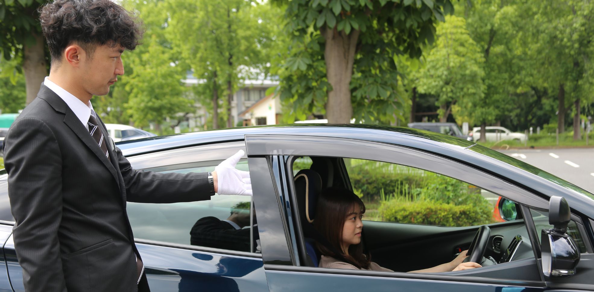 実際の運転シーンに近い練習